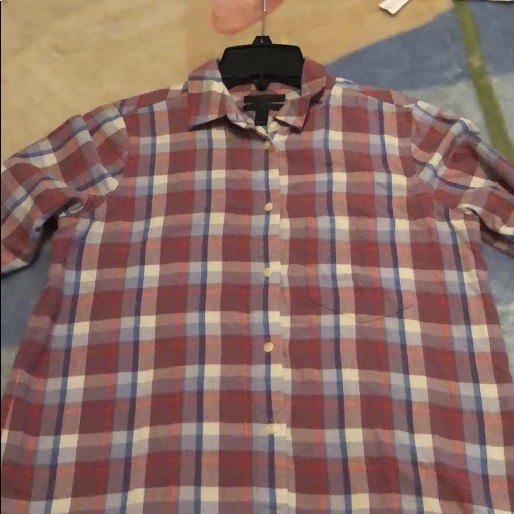 JCrew Classic boy plaid shirt